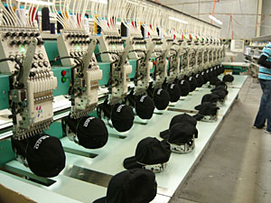 15 head barudan embroidery machine